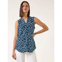 Roman Floral Puff Print Shirt