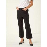 Roman Petite Boocut Cropped Jeans