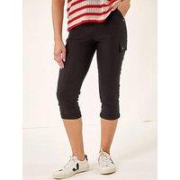 Roman Cropped Cargo Bengaline Trouser