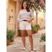 Roman Curve Wave Stripe Jumper