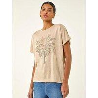 Roman Embellished Detail Top