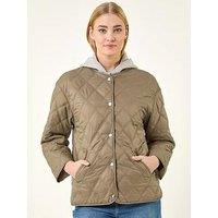 Roman Quilted Hooded Jacket