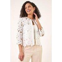 Roman Crochet Lace Jacket