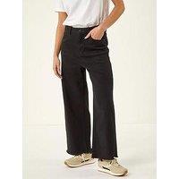 Roman Petite Cotton Frayed Hem Trouser