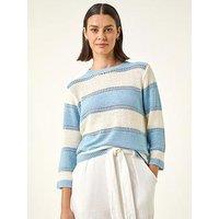 Roman Light Stripe Knit Jumper