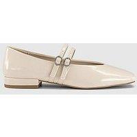 Office Francisco - Double Strap Mary Jane - Off White