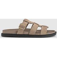 Office Shanty - Fisherman Footbed Slider - Taupe
