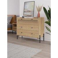 Decortie Mia 3 Drawer Dresser - Sapphire Oak