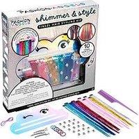 Fashion Angels Shimmer And Style - Tinsel Hair Styling Kit