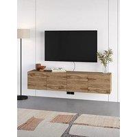 Decortie Combe Wall Mounted Tv Cabinet - Deep Oud