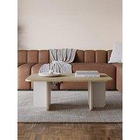 Decortie Hillary Coffee Table - Oak / Sandstone