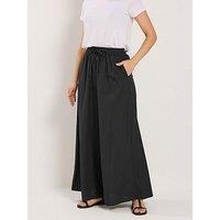 Long Tall Sally Pull On Maxi Skirt - Black