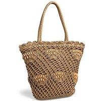 Pieces Pckalanja Shopper Bag - Beige