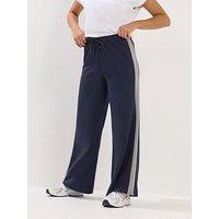 Pixiegirl Petite Side Stripe Wide Leg Trouser