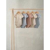 Mamas & Papas Baby Girls 5 Pack Cherries Bodysuits - Multi