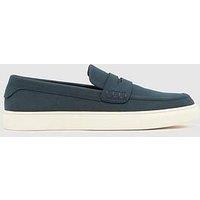 Schuh Youth Loudest White Sole Loafer - Navy