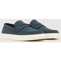 Schuh Junior Loudest White Sole Loafer - Navy