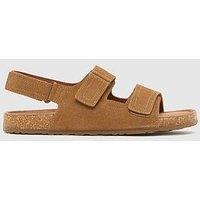 Schuh Junior Turtle Footbed Sandal - Khaki