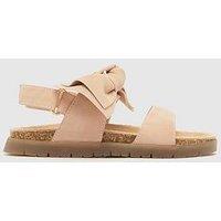 Schuh Toddler Tartan Bow Footbed Sandal - Pink