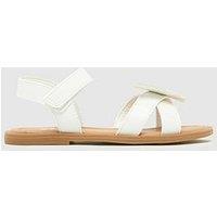 Schuh Junior Tropical Butterfly Sandal - White