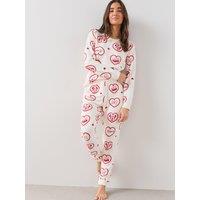 Minnie Mouse Womens Disney Minnie Mouse Mini Me Snit Fleece Pyjama