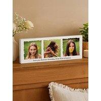 The Personalised Memento Company Personalised Photo Upload Wooden Ornament