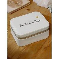 The Personalised Memento Company Personalised Jewellery Box