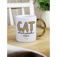 The Personalised Memento Company Personalised Cat Mama Mug