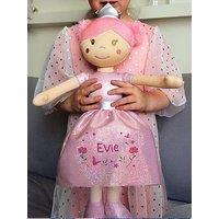 The Personalised Memento Company Personalised Princess Rag Doll