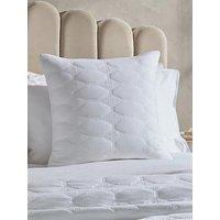 Dusk Charlotte Geometric Embroidered Cushion Cover - White