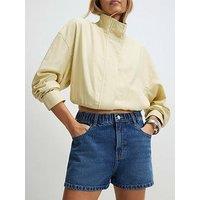 River Island Ellie Elasticated A Line Short - Blue