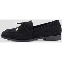 The Very Collection Wide Fit Loafers - Black