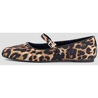The Very Collection Mary Jane Ballerina - Brown