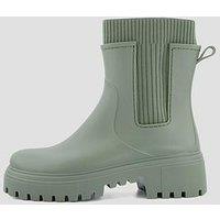 The Very Collection Wellington Boot - Khaki