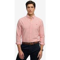 Superdry Preppy Oxford Long Sleeve Shirt - Pink