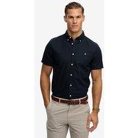 Superdry Preppy Oxford Short Sleeve Shirt - Navy