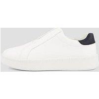 The Very Collection Extra Wide Fit Laceless Trainer - White