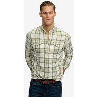 Superdry Merchant Lite Check Shirt - Green
