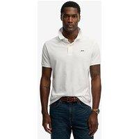 Superdry Classic Pique Polo Shirt - White