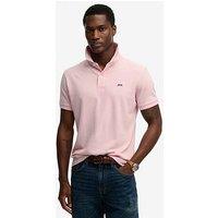 Superdry Classic Pique Polo Shirt - Pink