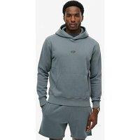 Superdry Micro Logo Hoodie - Dark Blue