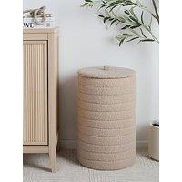 The Very Collection Ribbed Laundry Hamper