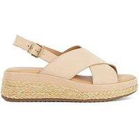 Dune London Kiya Crossover Strap Sandal - Pink