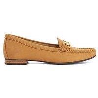 Dune London Glenniee Suede Snaffle Trim Loafers - Brown