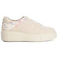 Dune London Evienne Platform Trainer - Natural