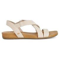 Dune London Landies Flat Sandals - White