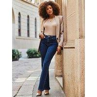 Sosandar Straight Leg Jeans - Indigo