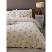 The Very Collection Cosy Christmas Tree Duvet Set