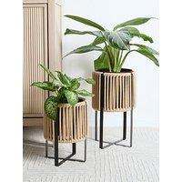 The Very Collection Set Of 2 Round Planters