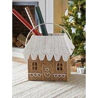 The Very Collection Gingerbread House Basket